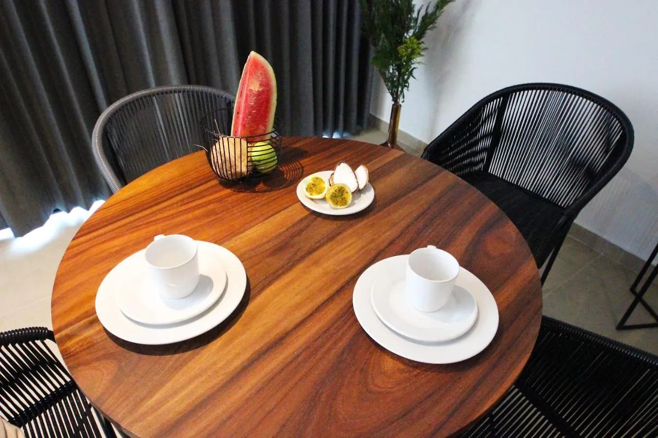Spacious Studio, Incredible Rooftop With Sea View Playa del Carmen Daire